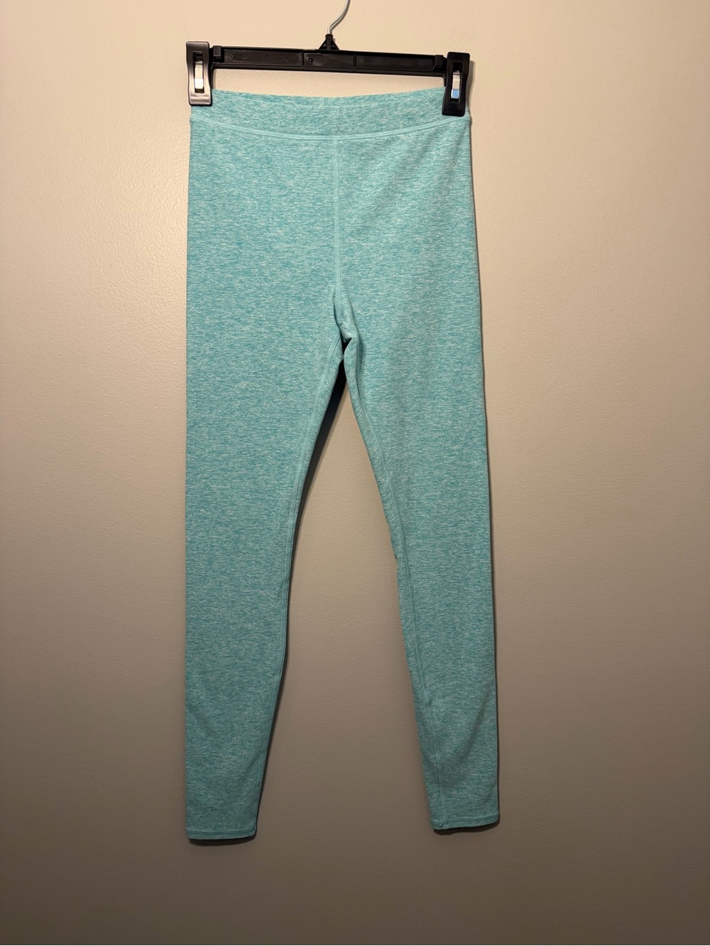 ALO Yoga Teal Heather Leggings - Light Teal Active Leggings